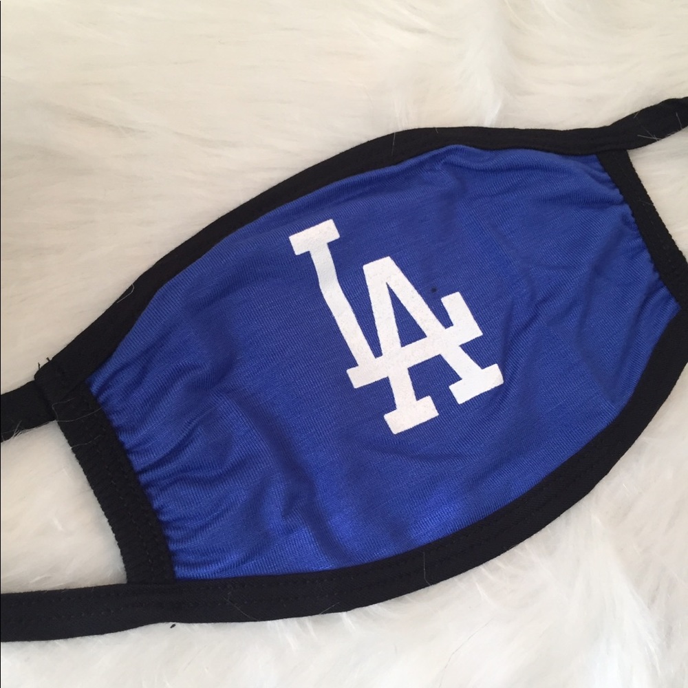 LA Dodgers Face Mask